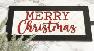 Interchangeable Sign, Christmas Sign, Interchangeable Christmas Sign, Farmhouse Sign, Merry Christmas Sign, Christmas Farmhouse Sign